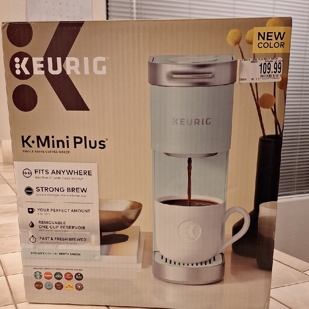 Keurig K-Mini Plus Coffee Maker - Light Blue